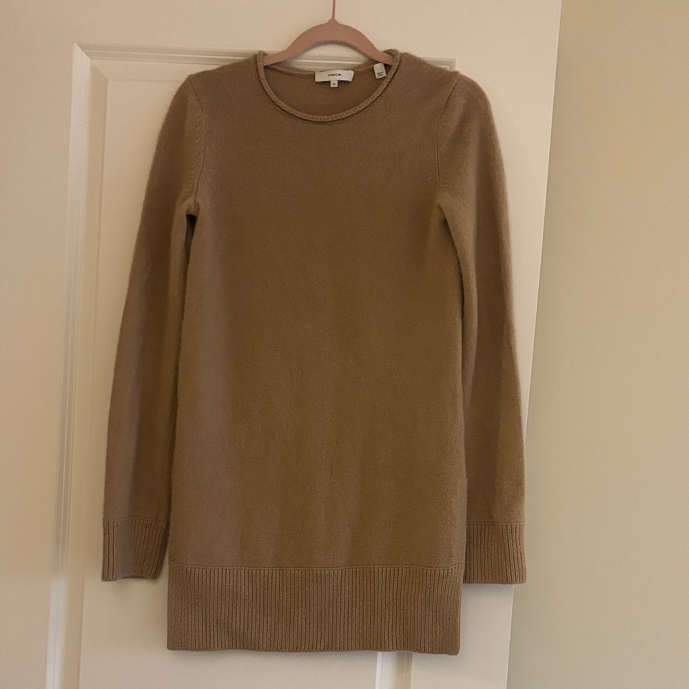 Vince Soft Brown Knit Sweater